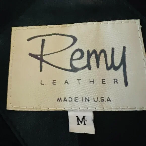 Womens Genuine Black Leather Jacket/Coat - Picture 4 of 4